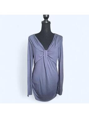 Vintage Y2K Express ruched long sleeve mini dress NWT Size Large 💖